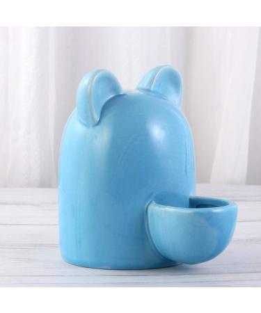 POPETPOP Bunny Water Bottle Hamster Water Feeder Ceramic Automatic Drinking Bottle Small Animals Food and Water Dispenser for Bunny Bird Guinea Pig Hedgehog Chinchilla Ferret Ceramic Water Bottle - Buy Online on GoSupps.com