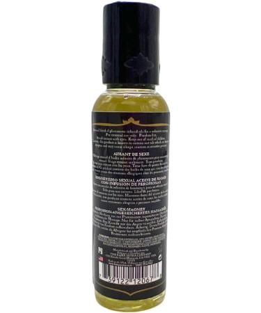 Blue Lotus Pheromone Infused Massage Oil - USA Made Couples Date Night Essential Oil - Buy Online on GoSupps.com
