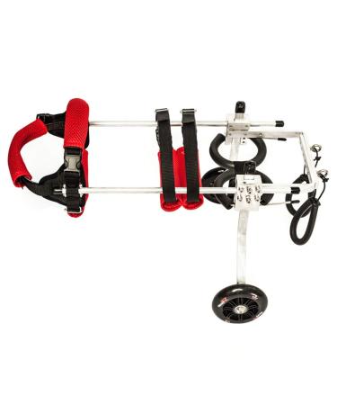 Dog/Doggie/Puppy/Cat/Kitten/Pet Dog Wheelchair Back Legs Light Weight Mobility Dog Wheelchair Hind Legs Rehabilitation Sports & Outdoors Adjustable Dog Bicycle Trailers Small