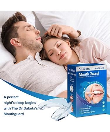 Mouth Guard for Teeth Clenching & Grinding | Bruxism Night Guard for Adults & Kids - 2 Regular + 4 Heavy Duty Guards | Whitening Tray Included - Buy Online on GoSupps.com