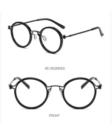 ZUKKY Retro Progressive Multifocus Reading Glasses - Round Black/Tortoiseshell Blue Light Blocking Readers for Men & Women AM30 - Shop Internationally! - Buy Online on GoSupps.com
