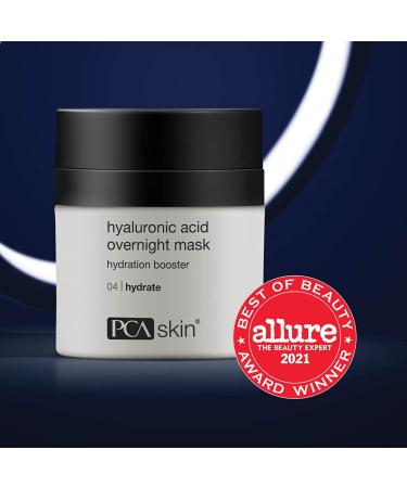 PCA SKIN Hyaluronic Acid Overnight Face Mask for Dry Mature Skin - Anti-Aging Hydrating Treatment (1.8 fl oz) - Buy Online on GoSupps.com