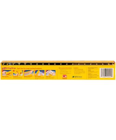 Glad ClingWrap Plastic Wrap - 200 Sq Ft Roll (Packaging May Vary) - Buy Online on GoSupps.com