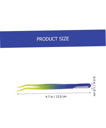 MAGICLULU Eyelash Comb Tweezers for Women Eyebrow Trimming Tool Eyebrow Clip False Eyelash Clip Scissor Tweezer Jewelry Tweezer Lash Tool Curved Tweezer Nail Stainless Steel Accessories Man - Buy Online on GoSupps.com