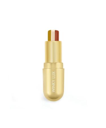 Winky Lux Affogato Balm - Sheer Tinted Nude Lipstick with Vitamin E and Jojoba Oil - Buy Online on GoSupps.com