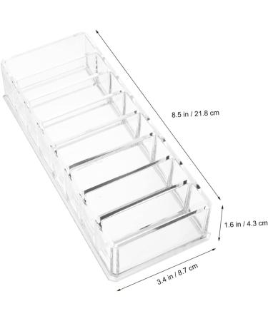 Beavorty 2 Pcs 8 Acrylic Makeup Rack Acrylic Display Risers Beauty Care Holder Nail Polish Lipstick - Buy Online on GoSupps.com