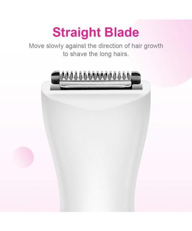Funstant Bikini Trimmer for Women | Safe Electric Intimate Hair Razor with Comb & Floating Foil | Perfect for Pubic Hair Grooming - Buy Online on GoSupps.com