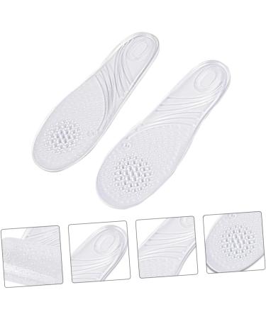 NOLITOY Invisible Shoe Cushions - Anti-Slip Gel Insoles for Women - Lightweight Transparent Foot Massage Pads (3 Pairs - Buy Online on GoSupps.com