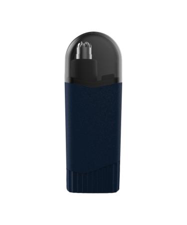Nose Hair Trimmer Rechargeable Hair Removal Waterproof Nose Clippers Portable Personal Trimmer Multifunctional Nose Hair Trimmer Nose and Ear Hair Remover Cordless Nose Precision Hair Navy Blue