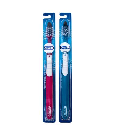Oral-B Pro-Health All-in-One CrossAction Toothbrush 35 Soft (Colors Vary) - Pack of 2
