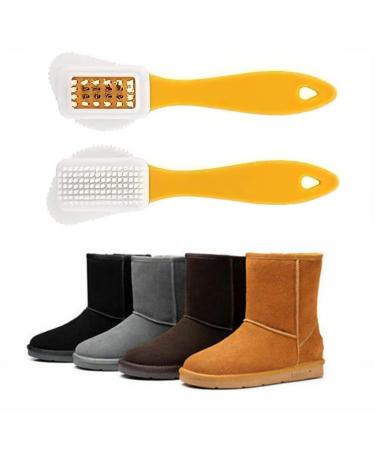 Suede And Nubuck Brush Cleaner Restorer Clean Boot Jump Cleaning Shoe Brushes -Bring Multifunctional Nubuck Brass Your Suede & Nubuck Shoes Bags & Jackets Back to Life (1)