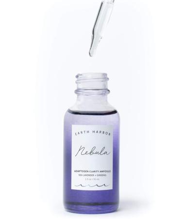 Earth Harbor NEBULA Adaptogen Clarity Ampoule | Balance & Clarify Chaotic Skin | Squalane & Ginseng | 1 fl oz - International Shipping Available - Buy Online on GoSupps.com