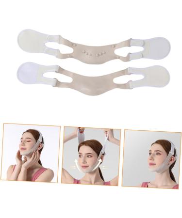 FRCOLOR Facial Slimming Strap 1pc Thin Belt V -lift Beauty Facial Slimming Beauty V Line Lifting Belt Chin Lift Belt Compact Facial Double Chin Strap - Buy Online on GoSupps.com
