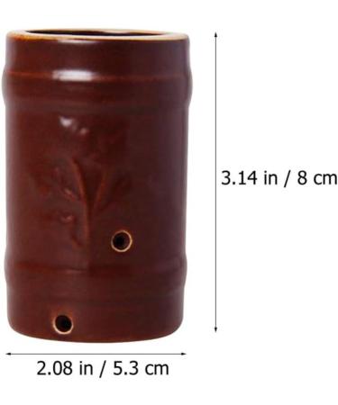 Heallily Ceramic Moxa Stick Brenner | Moxibustion Box & Portable Healing Cup for Acupuncture | International Shipping Available - Buy Online on GoSupps.com
