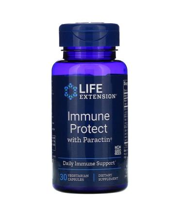 Life Extension Immune Protect with Paractin 30 Vegetarian Capsules