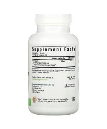 Buy Seeking Health Optimal Magnesium 150 mg - 100 Vegetarian Capsules for Enhanced Wellness - Buy Online on GoSupps.com