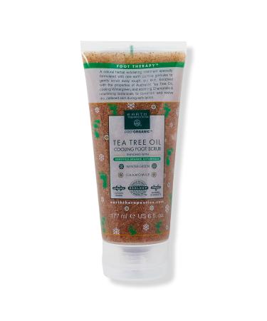 Earth Therapeutics Cooling Foot Scrub 6.0 oz