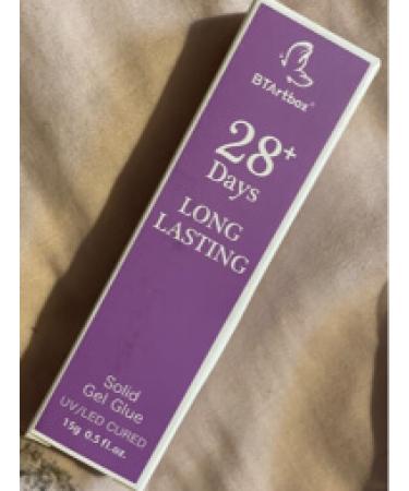 Solid Nail Gel Glue 20g BTArtbox Gel Nail Glue For Acrylic Nails Upgrade 3 in 1 UV Nail Glue for Fake Nails Cured Needed Super Strong Gel Glue Easy to Use and 28 Days+ Long Last Z - Solid Nail Gel