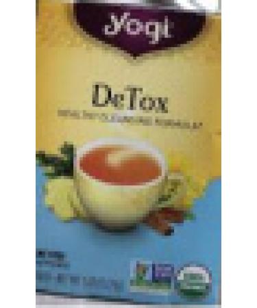 Yogi Tea Detox Caffeine Free 16 Tea Bags 1.02 oz (29 g)