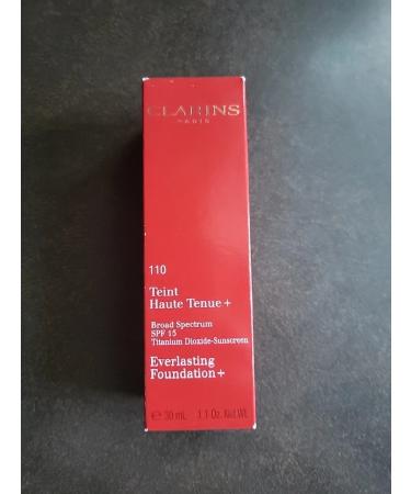 Clarins Everlasting Foundation Spf 15 Full Size - 110 Honey - 1.1oz - Buy Online on GoSupps.com