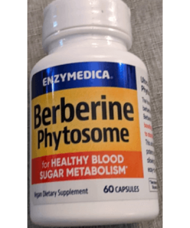 Enzymedica Berberine Phytosome Supplement 60 Servings