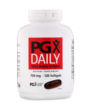 Natural Factors PGX Daily Ultra Matrix Softgels 750 mg 120 Softgels