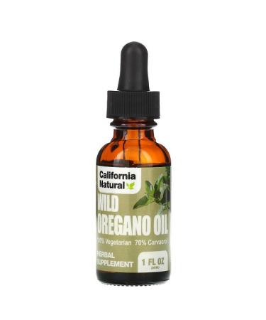 California Natural Wild Oregano Oil 1 fl oz (30 ml)