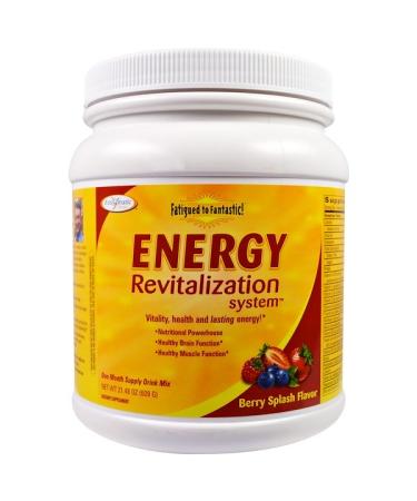 Enzymatic Therapy Fatigued to Fantastic! Energy Revitalization System Berry Splash Flavor 1.3 lbs (609 g)