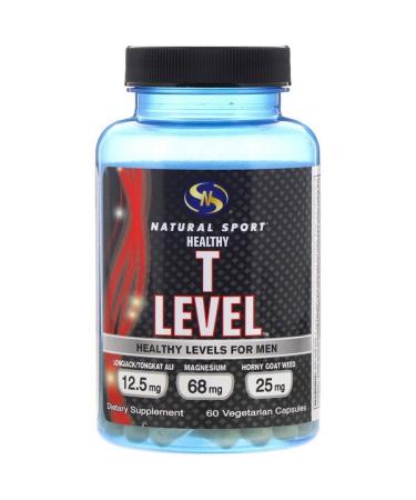 Natural Sport Healthy T Level for Men 60 Vegetarian Capsules