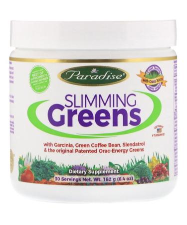 Paradise Herbs Slimming Greens 6.4 oz (182 g)