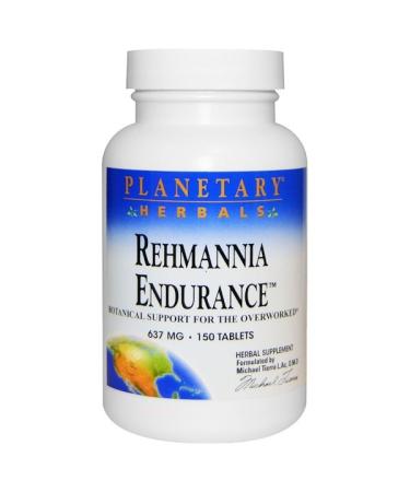 Planetary Herbals Rehmannia Endurance 637 mg 150 Tablets