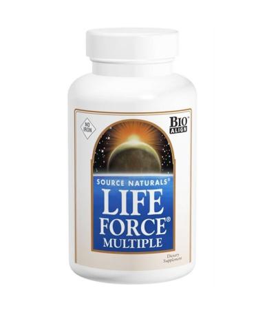 Source Naturals Life Force Multiple No Iron 180 Tablets