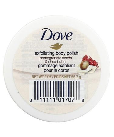 Dove Exfoliating Body Polish Pomegranate Seeds & Shea Butter 2 oz (56.7 g)