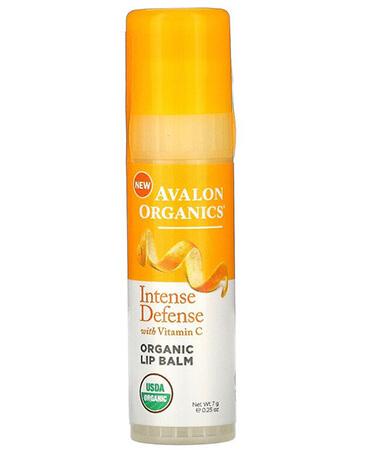 Avalon Organics Intense Defense With Vitamin C Lip Balm 0.25 oz (7 g)