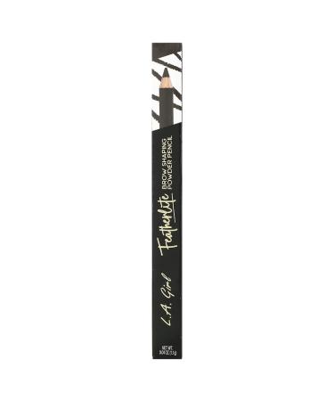 L.A. Girl Featherlite Brow Shaping Powder Pencil - Medium Brown 0.04 oz | Perfect Eyebrow Tool - Buy Online on GoSupps.com