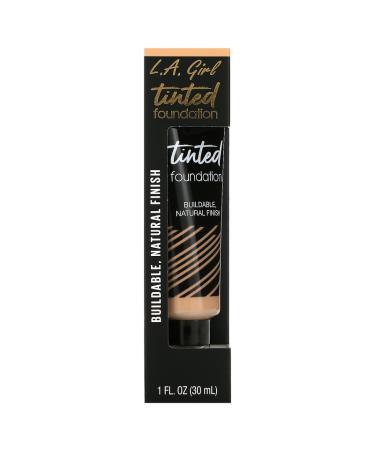 L.A. Girl Tinted Foundation - Warm Beige 1 fl oz | Lightweight & Flawless Finish - Buy Online on GoSupps.com