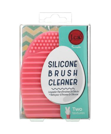 J.Cat Beauty Silicone Brush Cleaner - Pink Makeup Tool for Easy Cleaning - Buy Online on GoSupps.com