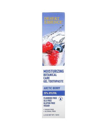 Desert Essence Arctic Berry Gel Toothpaste 4.5 oz - Moisturizing Botanical Care - Buy Online on GoSupps.com