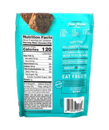 GoSupps.com - Enjoy Life Foods Chocolate Brownie Bites Rich Chocolate 4.76 oz (135 g) - Buy Online on GoSupps.com