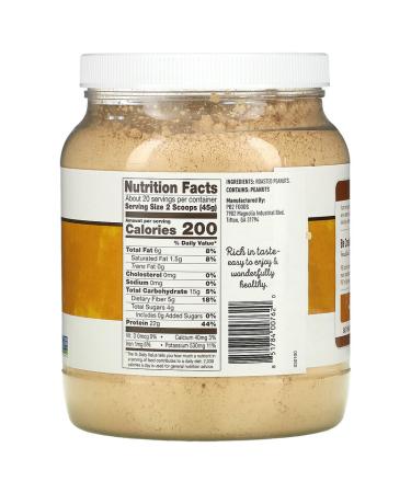 PB2 Foods Pure Peanut Protein Powder 2 lbs - High-Quality Plant Protein - Buy Online on GoSupps.com