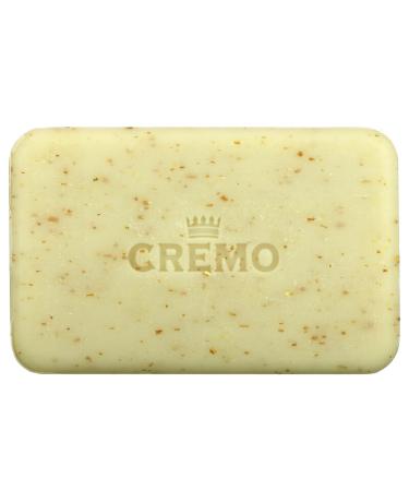 Cremo Exfoliating Body Bar No. 4 - Blue Cedar & Cypress 6 oz | Gentle Scrub & Refreshing Clean - Buy Online on GoSupps.com