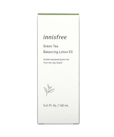 Innisfree Green Tea Balancing Lotion EX - Hydrating & Soothing 5.41 fl oz (160 ml) - Buy Online on GoSupps.com
