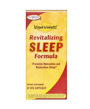 Enzymatic Therapy Fatigued to Fantastic! Revitalizing Sleep Formula 30 Veg Capsules