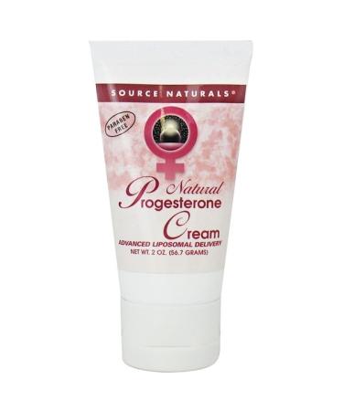 Source Naturals Natural Progesterone Cream 2 oz (56.7 g)