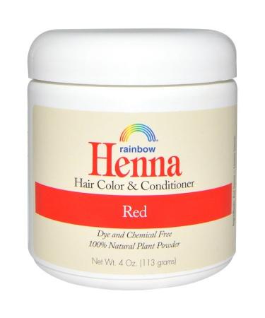 Rainbow Research Henna Hair Color and Conditioner Red 4 oz (113 g)