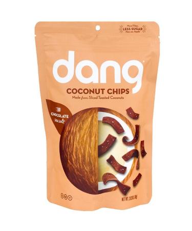 Dang Coconut Chips Chocolate Sea Salt 2.82 oz (80 g)