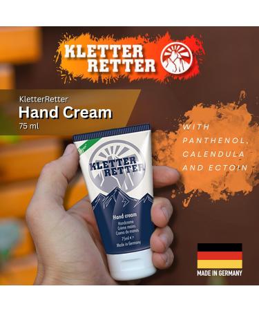 Climbing Rescuer Hand Cream for Climbers & Boulderers - 3 x 75ml | Panthenol Calendula Oil & Ectoin - Quick Absorption Non-Sticky - Buy Online on GoSupps.com