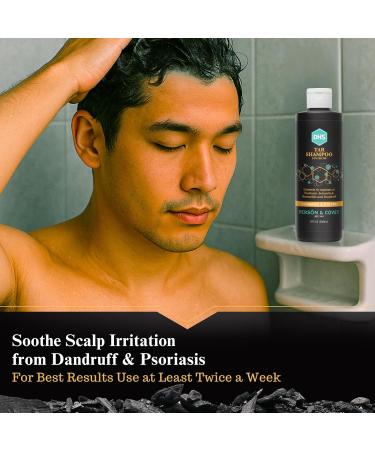 DHS Coal Tar Shampoo - Anti Dandruff Treatment for Men & Women with Psoriasis & Seborrheic Dermatitis - 8 Fl Oz (Pack of 3) - Buy Online on GoSupps.com