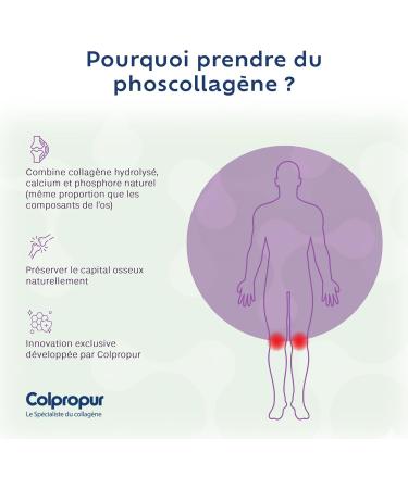 Hydrolyzed Collagen Powder | Menopause Bone | Calcium Phosphorus Hyaluronic Acid Q10 Vitamins Minerals | 25 Days | Neutral Flavor | Colpropur - Buy Online on GoSupps.com