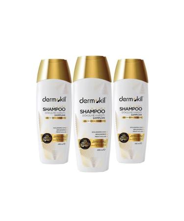 Dermokil Anti Hair Loss Shampoo 600 Ml X 3 Pieces - Buy Online on GoSupps.com